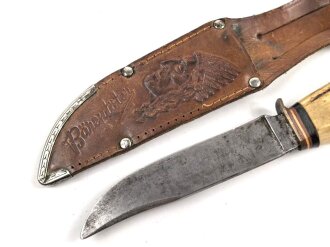 Deutschland nach 1945, jagdliches Messer " Bärentöter" , wohl für einen Jungen. Ungereinigtes Stück