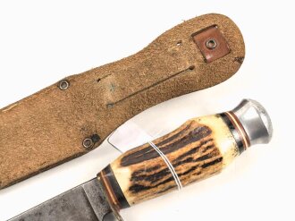 Deutschland nach 1945, jagdliches Messer " Bärentöter" , wohl für einen Jungen. Ungereinigtes Stück