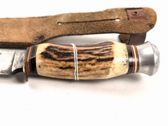 Deutschland nach 1945, jagdliches Messer " Bärentöter" , wohl für einen Jungen. Ungereinigtes Stück