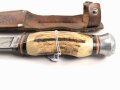 Deutschland nach 1945, jagdliches Messer " Bärentöter" , wohl für einen Jungen. Ungereinigtes Stück