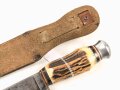 Deutschland nach 1945, jagdliches Messer " Bärentöter" , wohl für einen Jungen. Ungereinigtes Stück