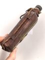 Kaiserreich, Lederummantelte Reservistenflasche eines Angehörigen im Infanterie Regiment 126 Schlettstadt.