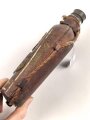 Kaiserreich, Lederummantelte Reservistenflasche eines Angehörigen im Infanterie Regiment 126 Schlettstadt.
