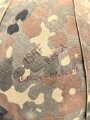 Stahlhelm Bundeswehr mit Flecktarnbezug. Kopfgrösse 57-61, gebraucht
