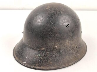 Tschechoslowakei 30iger Jahre, Stahlhelm Feuerwehr....