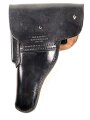 Bundeswehr, Pistolentasche 9mm Leder  P38, datiert 1967