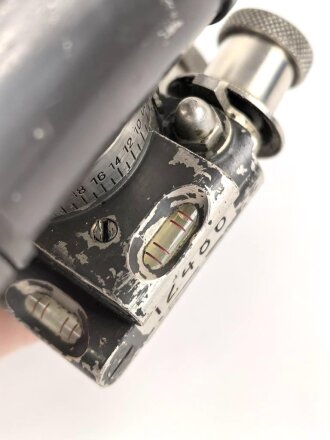 Schweden, Richtoptik für ein Geschütz, Hersteller " NIFE", datiert 1941. Gängig, klare Durchsicht