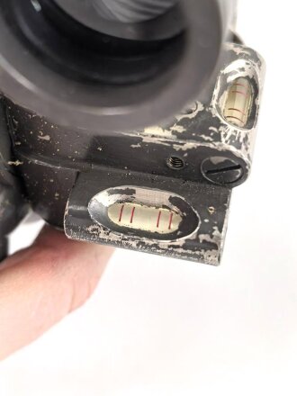 Schweden, Richtoptik für ein Geschütz, Hersteller " NIFE", datiert 1941. Gängig, klare Durchsicht