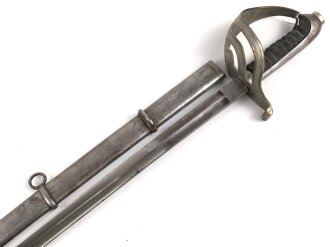 Tschechoslowakei , Säbel für Gendarmerie VZ24. Ungereinigtes Stück
