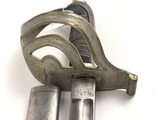 Tschechoslowakei , Säbel für Gendarmerie VZ24. Ungereinigtes Stück