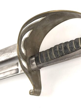 Tschechoslowakei , Säbel für Gendarmerie VZ24. Ungereinigtes Stück