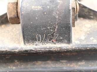 Notek Tarnscheinwerfer für Wehrmacht KFZ. Originallack, ungereinigtes Stück