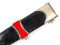 Scheide für einen SS Dienstdolch Modell 1936  " Kettendolch" Eiserne Scheide mit Nickelbeschlägen. Guter Gesamtzustand, ungereinigtes Stück