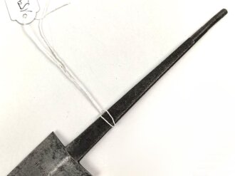 Klinge für einen SS Dienstdolch Modell 1933. Hersteller RZM 1052/38. Verputztes Stück