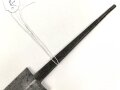 Klinge für einen SS Dienstdolch Modell 1933. Hersteller RZM 1052/38. Verputztes Stück