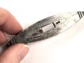 Unteres Schiffchen für einen Dienstdolch SA / SS oder NSKK ,  Aluminium. Original ?