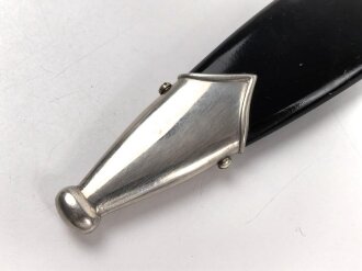 Scheide für einen NSKK Dienstdolch Modell 1936  " Kettendolch" Eiserne Scheide mund Kettenglieder. Guter Gesamtzustand, ungereinigtes Stück vom Hersteller M5/8 Assmann