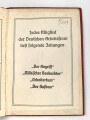 Deutsche Arbeitsfront Mitgliedsbuch eines Angehörigen des Gaus Württbg.-Hohenz., Stuttgart, datiert 1936