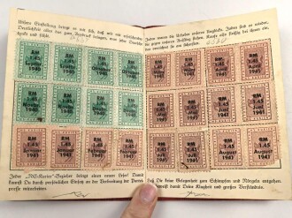 Stuttgarter NS-Kurier "Bezugs-Quittungsbuch" Bezieher set 1934