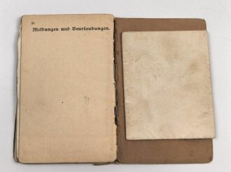 Bayern, Militärpaß für einen 1895 beim Pionier Bataillon 2 eingetretenen Pirmasenser. Im 1. Weltkrieg bei der 1.Landwehr Pionier Kompanie an den Stellungskämpfen in Lothringen teilgenommen.
