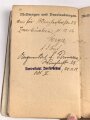 Bayern, Militärpaß für einen 1895 beim Pionier Bataillon 2 eingetretenen Pirmasenser. Im 1. Weltkrieg bei der 1.Landwehr Pionier Kompanie an den Stellungskämpfen in Lothringen teilgenommen.