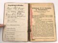 Bayern, Militärpaß für einen 1895 beim Pionier Bataillon 2 eingetretenen Pirmasenser. Im 1. Weltkrieg bei der 1.Landwehr Pionier Kompanie an den Stellungskämpfen in Lothringen teilgenommen.