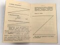 Reichsmarine Militärpaß, eingetreten 1924 bei 7. Kompanie Schiffstammdivision der Ostsee. Schießauszeichnung für Gewehr Stufe 1,