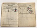 Soldbuch Luftwaffe, ausgestellt 25.8.1939 bei Stabskompanie Luftpark Eschwege.