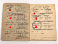 Soldbuch Luftwaffe, ausgestellt 25.8.1939 bei Stabskompanie Luftpark Eschwege.