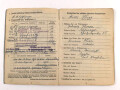 Soldbuch Luftwaffe, ausgestellt 25.8.1939 bei Stabskompanie Luftpark Eschwege.