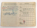 Soldbuch Luftwaffe, ausgestellt 25.8.1939 bei Stabskompanie Luftpark Eschwege.