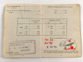 Soldbuch Luftwaffe, ausgestellt 25.8.1939 bei Stabskompanie Luftpark Eschwege.