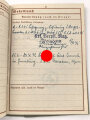 Wehrpaß Heer  in Kunstlederhülle, eingestellt am 9.10.1907 bei Infanterie Regiment 67. Im 1. Weltkrieg bei diversen Infanterieeinheiten, von 1939 bis 1945 beim Verpflegungs Magazin Potsdam.  Letzter Dienstgard Stabsintendant der Reserve.