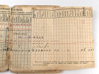 Soldbuch Heer, ausgestellt am 7.8.1939 bei Artillerie Regiment 10.