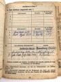 Soldbuch Heer, ausgestellt am 7.8.1939 bei Artillerie Regiment 10.