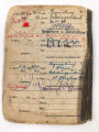Soldbuch Heer, ausgestellt am 7.8.1939 bei Artillerie Regiment 10.