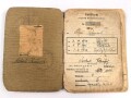 Soldbuch Heer, ausgestellt am 7.8.1939 bei Artillerie Regiment 10.