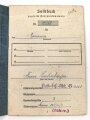 Soldbuch Luftwaffe, ausgestellt am 18.1.1945 bei Flakersatzabteilung 45 Rottweil.