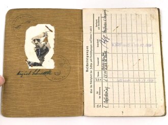 Soldbuch Heer eines Eisenbahn Pionier