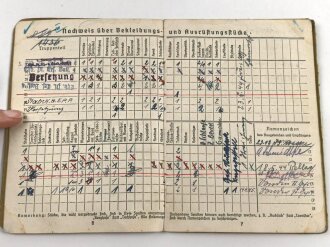 Soldbuch Heer eines Eisenbahn Pionier