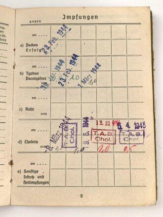 Soldbuch Heer eines Eisenbahn Pionier