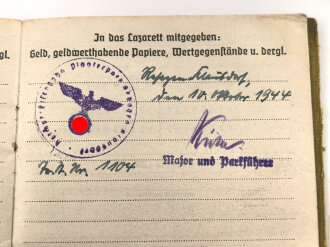 Soldbuch Heer eines Eisenbahn Pionier