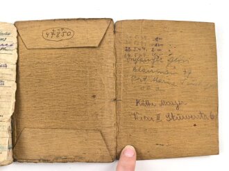 Soldbuch eines Infanteristen.