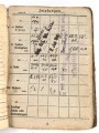 Soldbuch eines Infanteristen.