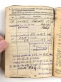 Soldbuch eines Infanteristen.