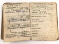 Soldbuch eines Infanteristen.