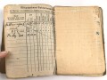 Soldbuch eines Infanteristen.