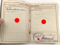 Wehrpaß Luftwaffe,  eingestellt am 15.10.40 bei Flak Ersatz Abteilung 38 Linz.