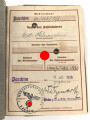 Wehrpaß Heer, eingestellt am 9.9.1941 bei Schützen Ersatz Btl. 5 Stettin.
