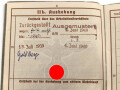 Wehrpaß Heer, eingestellt am 9.9.1941 bei Schützen Ersatz Btl. 5 Stettin.